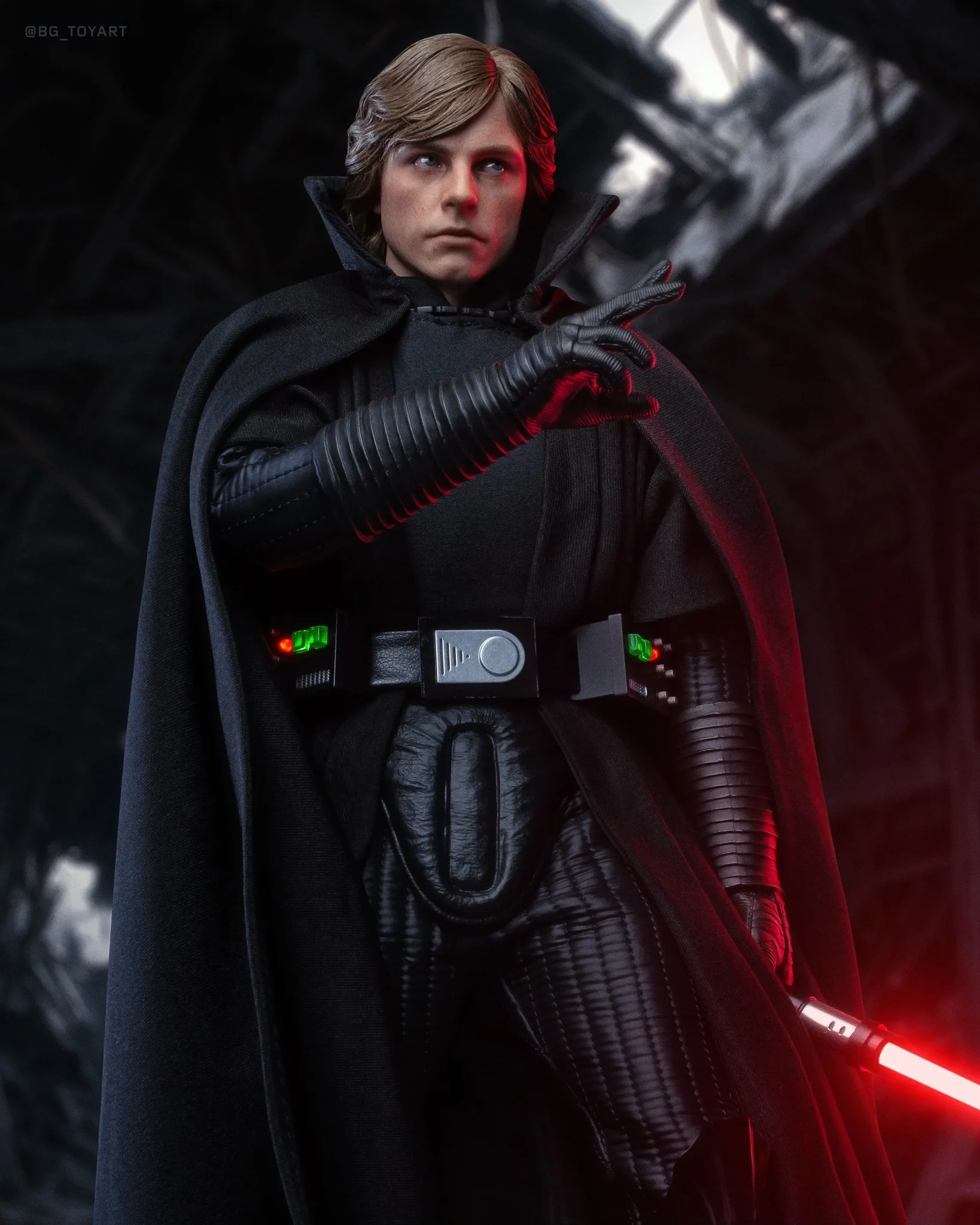 Hot Toys CMS020AE Star Wars Dark Empire Luke Skywalker Artisan Edition 1/6 Scale Collectible Figure Exclusive Edition with Exclusive Coin - Image 3
