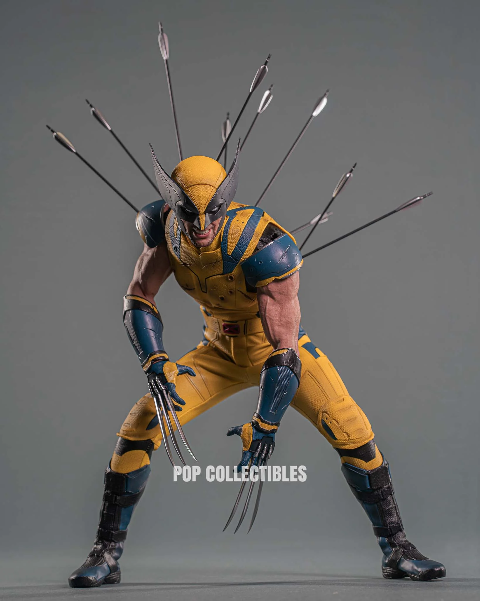 Hot Toys MMS754 Deadpool and Wolverine: Wolverine 1/6 Scale Collectible Figure Deluxe Edition - Image 3