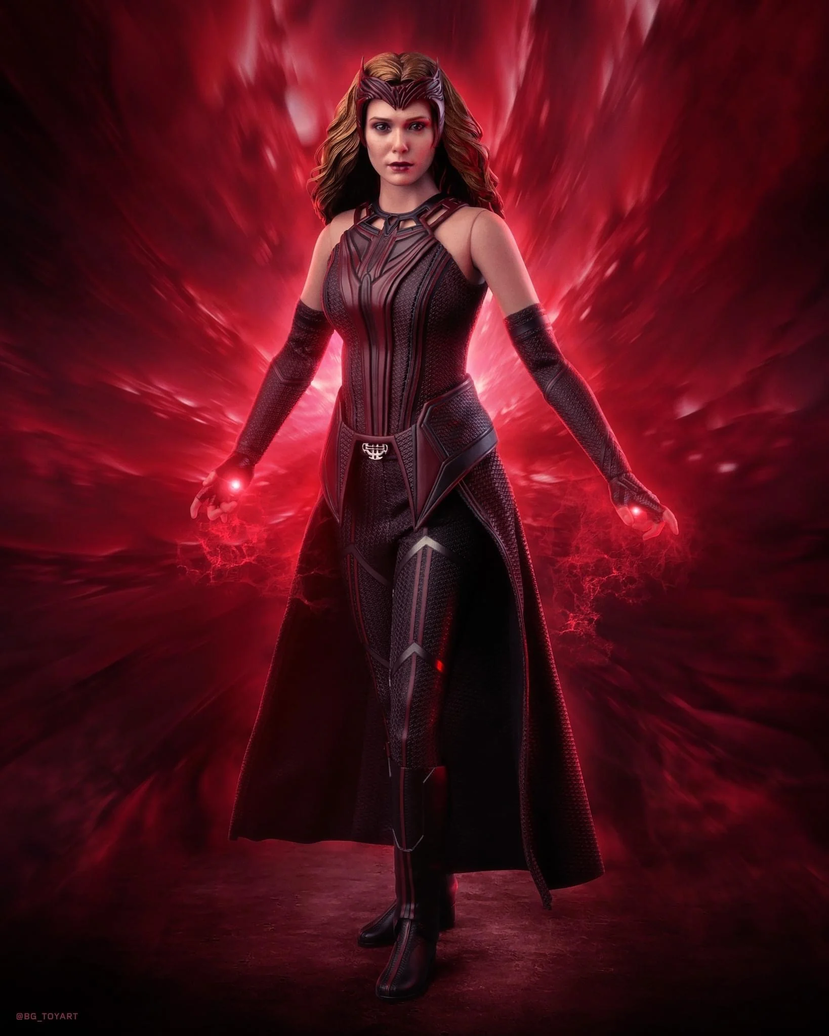 Hot toys TMS036 Marvel Wander Vision The Scarlet Witch Wander - Image 3