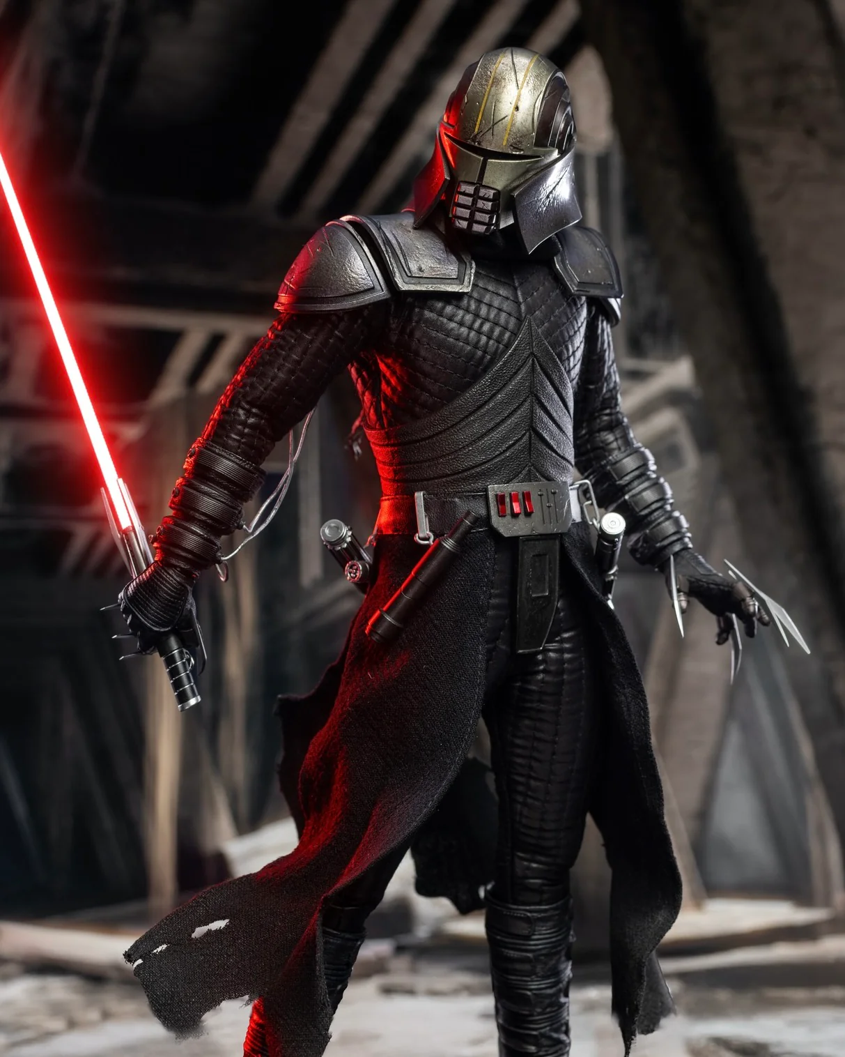 Hot Toys VGM63B Star Wars Lord Starkiller 1/6th Scale Collectible Figure Exclusive Edition - Image 3