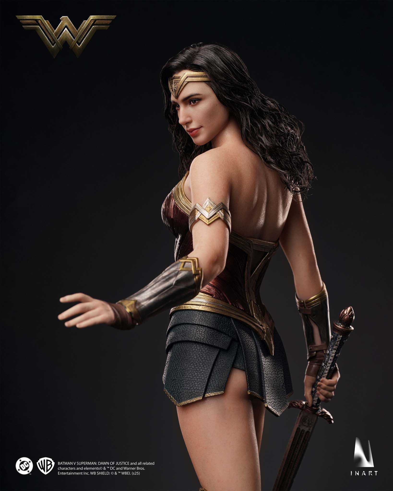 Preorder! INART Batman v Superman: Dawn of Justice Wonder Woman 1/6 scale Collectible Figure - Image 11