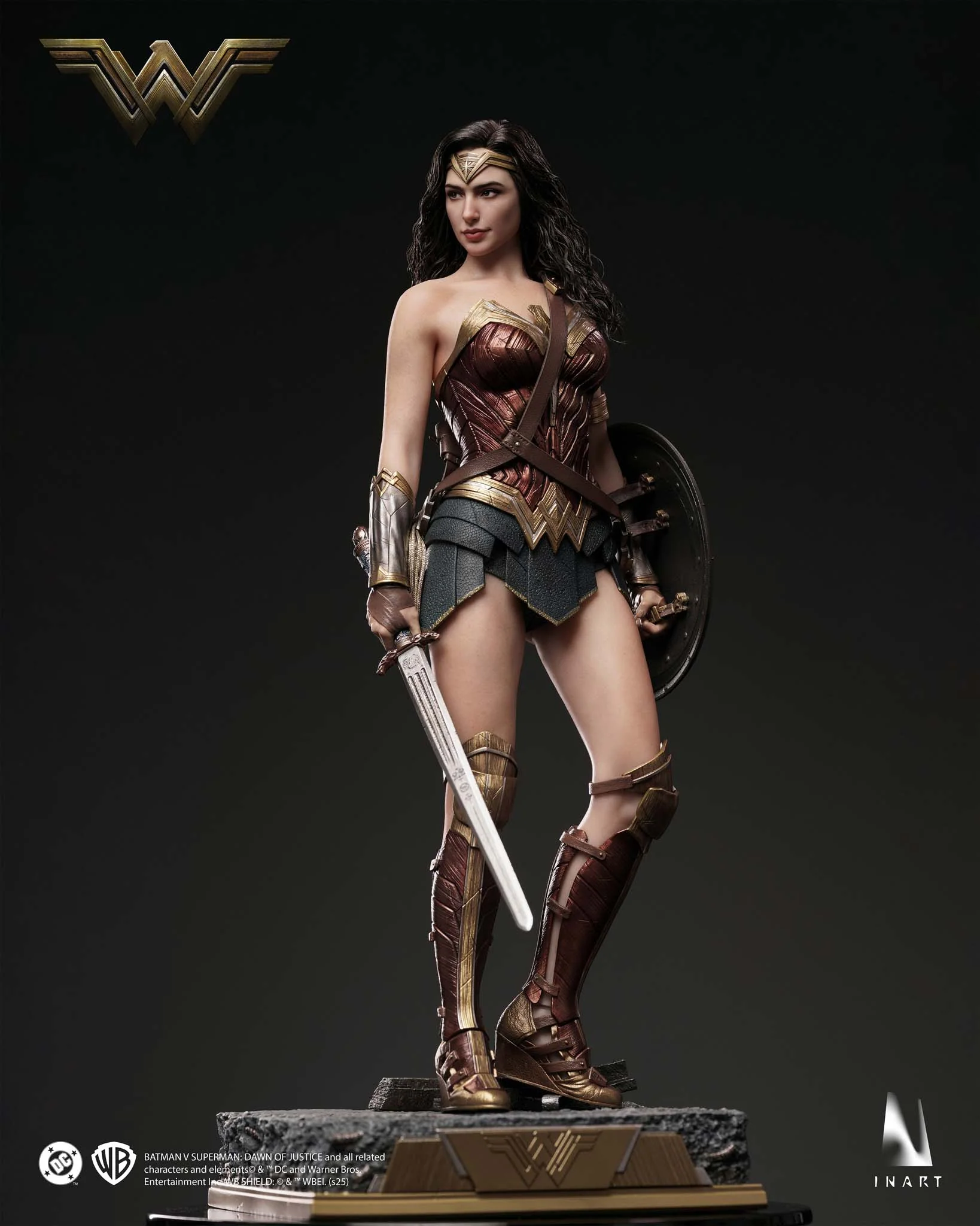 Preorder! INART Batman v Superman: Dawn of Justice Wonder Woman 1/6 scale Collectible Figure - Image 12