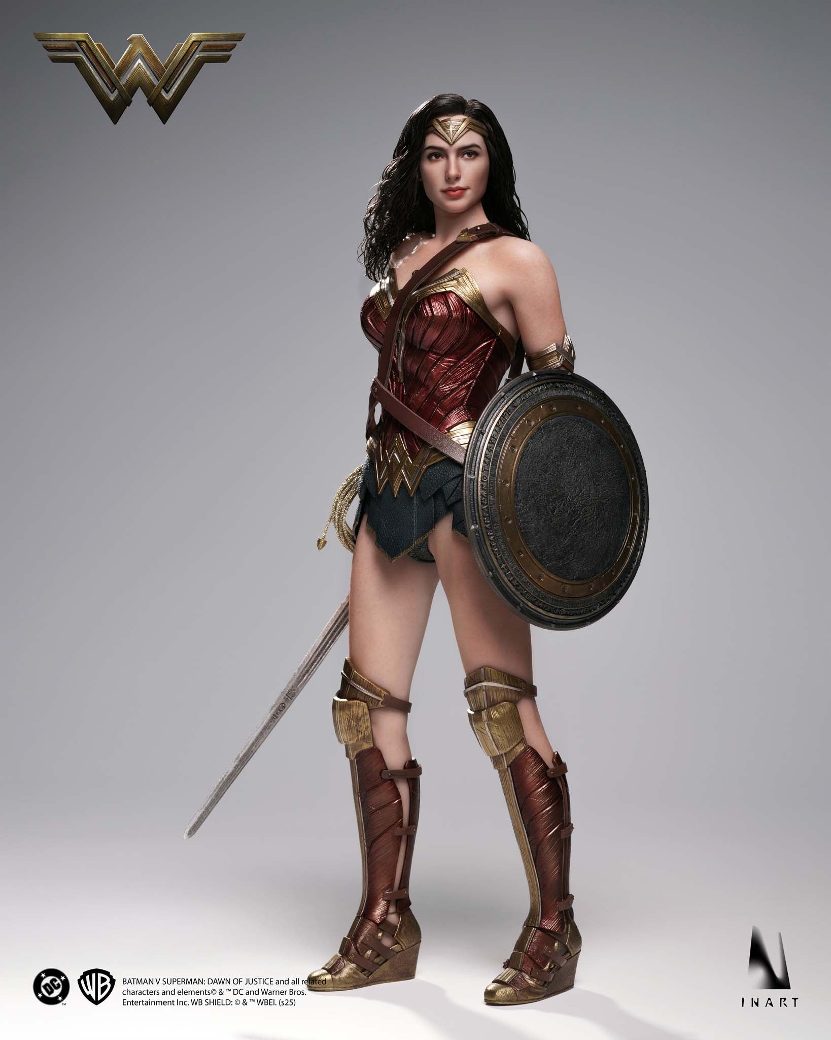 Preorder! INART Batman v Superman: Dawn of Justice Wonder Woman 1/6 scale Collectible Figure - Image 5