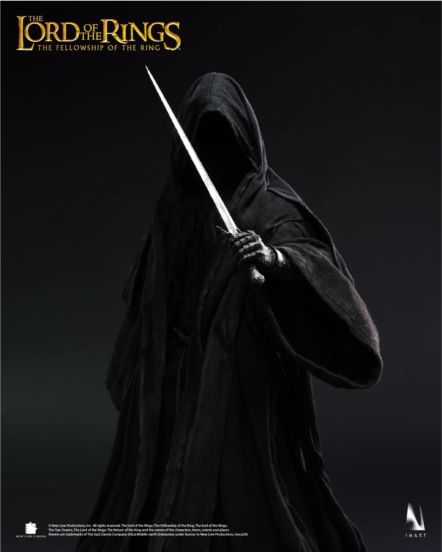 INART The Lord of the Rings: The Fellowship of the Ring Nazgûl 1/6 Collectible Figure Deluxe Version - Image 5
