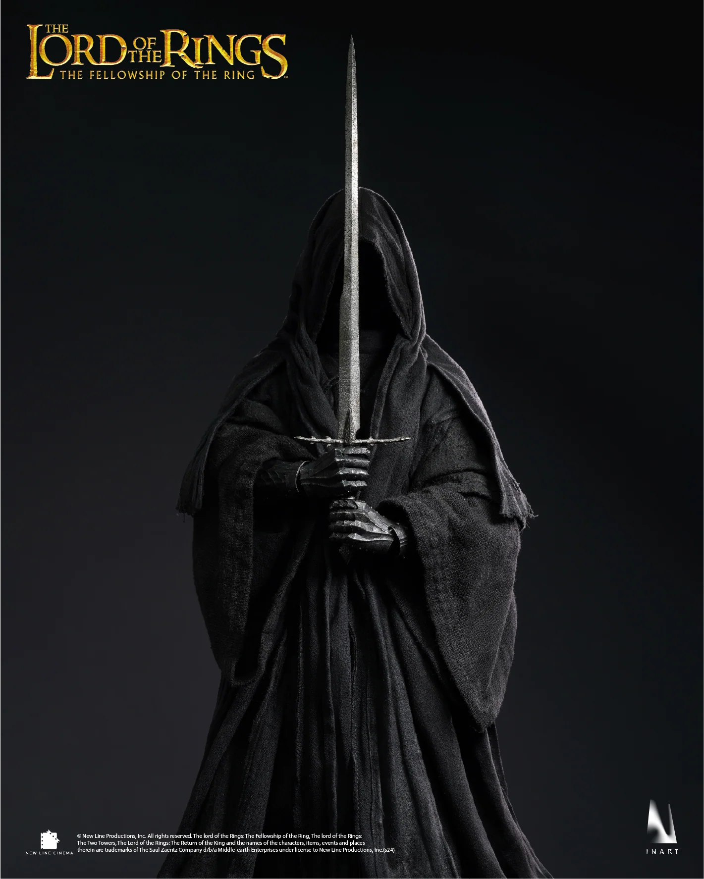 INART The Lord of the Rings: The Fellowship of the Ring Nazgûl 1/6 Collectible Figure Deluxe Version - Image 6