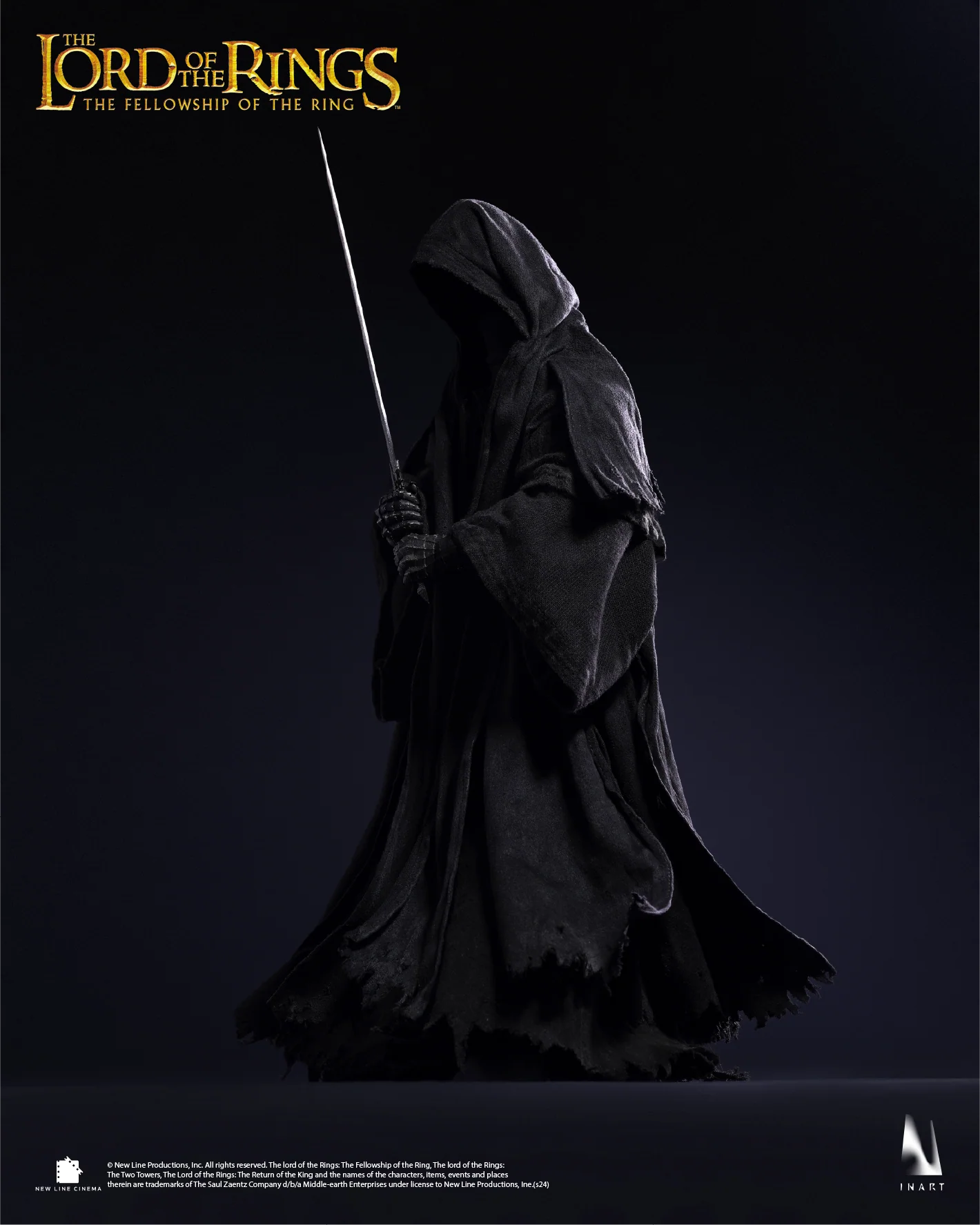 INART The Lord of the Rings: The Fellowship of the Ring Nazgûl 1/6 Collectible Figure Deluxe Version - Image 7