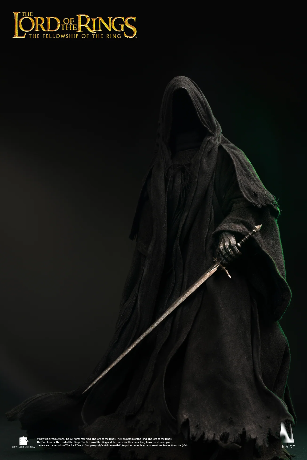 INART The Lord of the Rings: The Fellowship of the Ring Nazgûl 1/6 Collectible Figure Deluxe Version - Image 8