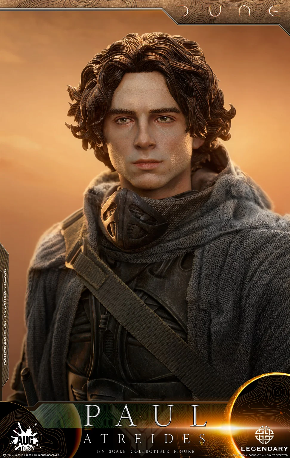 Aug Toys DL003 1/6 Dune - Paul Atreides (Distillation Suit) Collectible Figure - Image 7