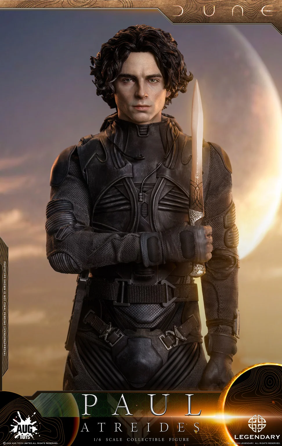 Aug Toys DL003 1/6 Dune - Paul Atreides (Distillation Suit) Collectible Figure - Image 9