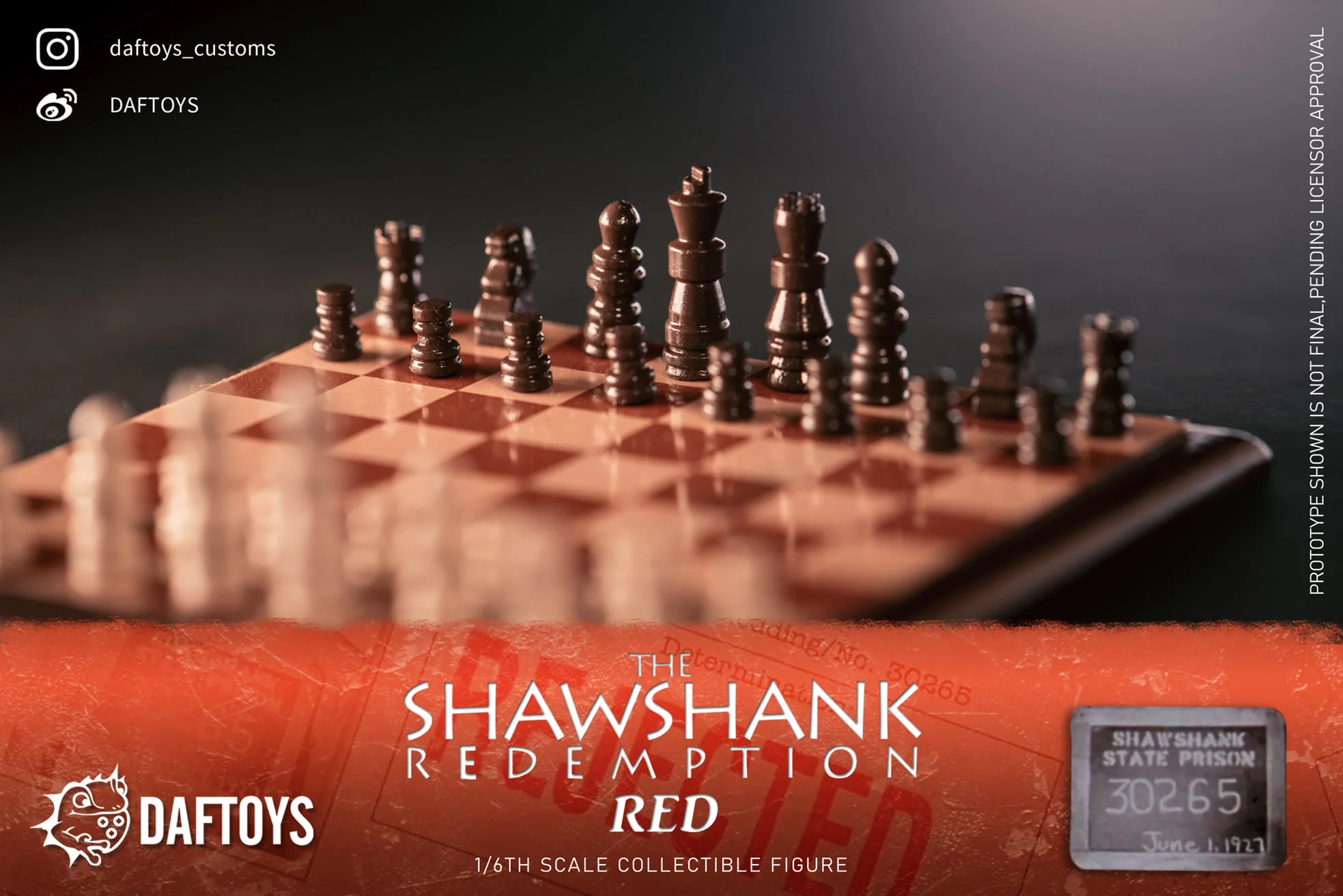 Daftoys F020 The Shawshank Redemption Ellis Boyd Redding (Red) 1/6 figure set - Image 18