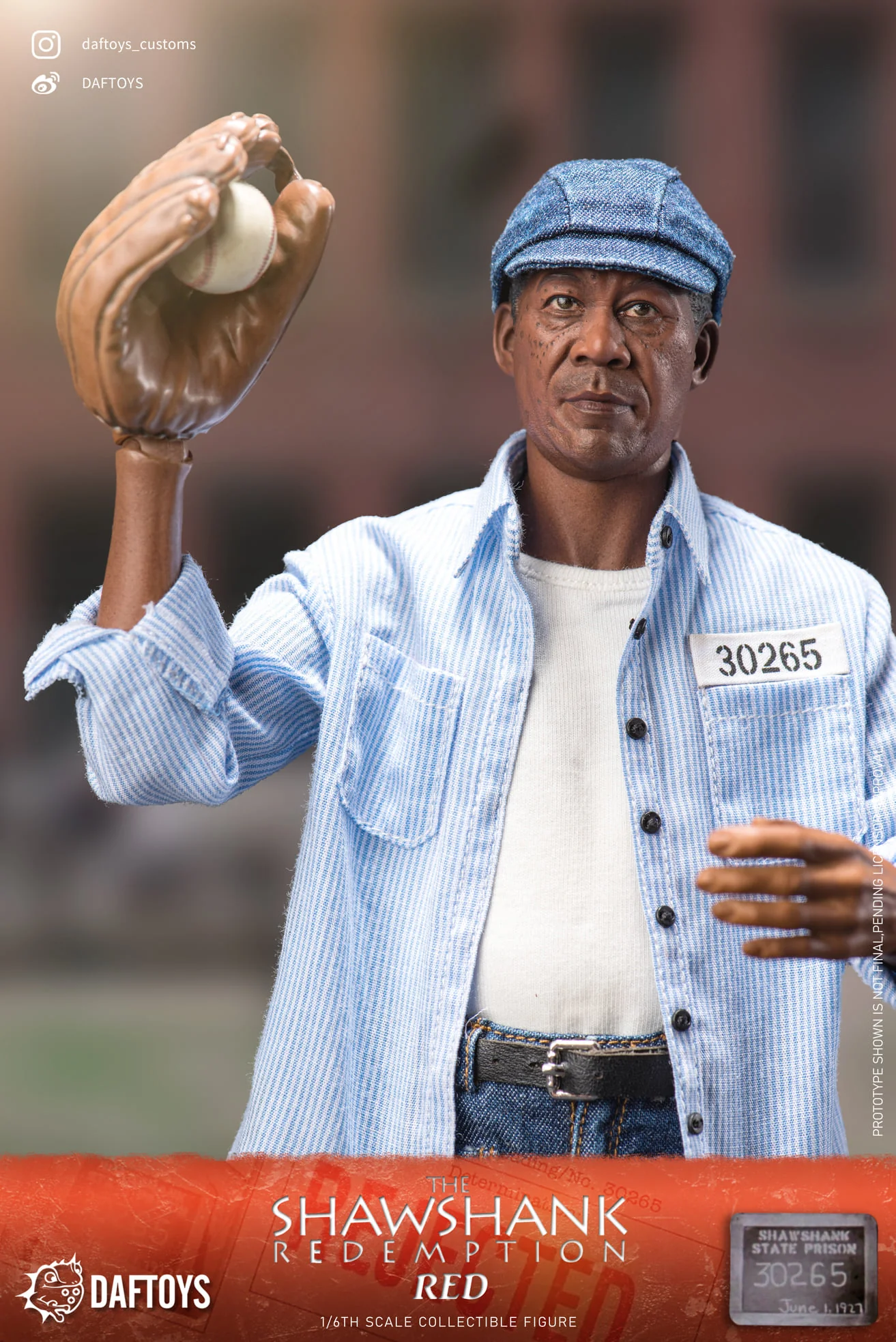 Daftoys F020 The Shawshank Redemption Ellis Boyd Redding (Red) 1/6 figure set - Image 5