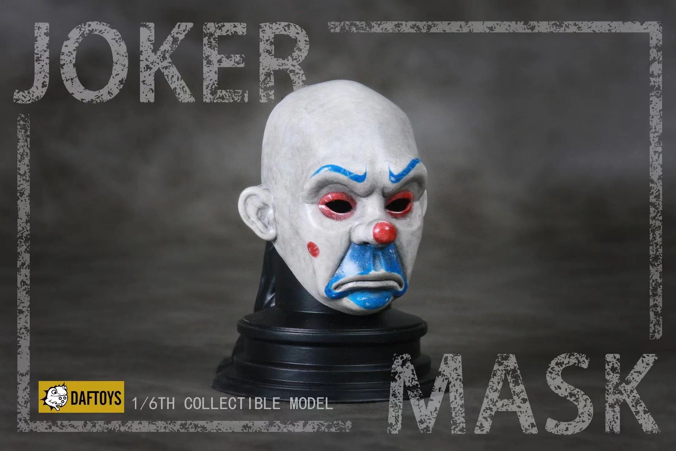 Preorder! Daftoys F025 1/6 Scale Set of 6 Joker Masks with Base - Image 6