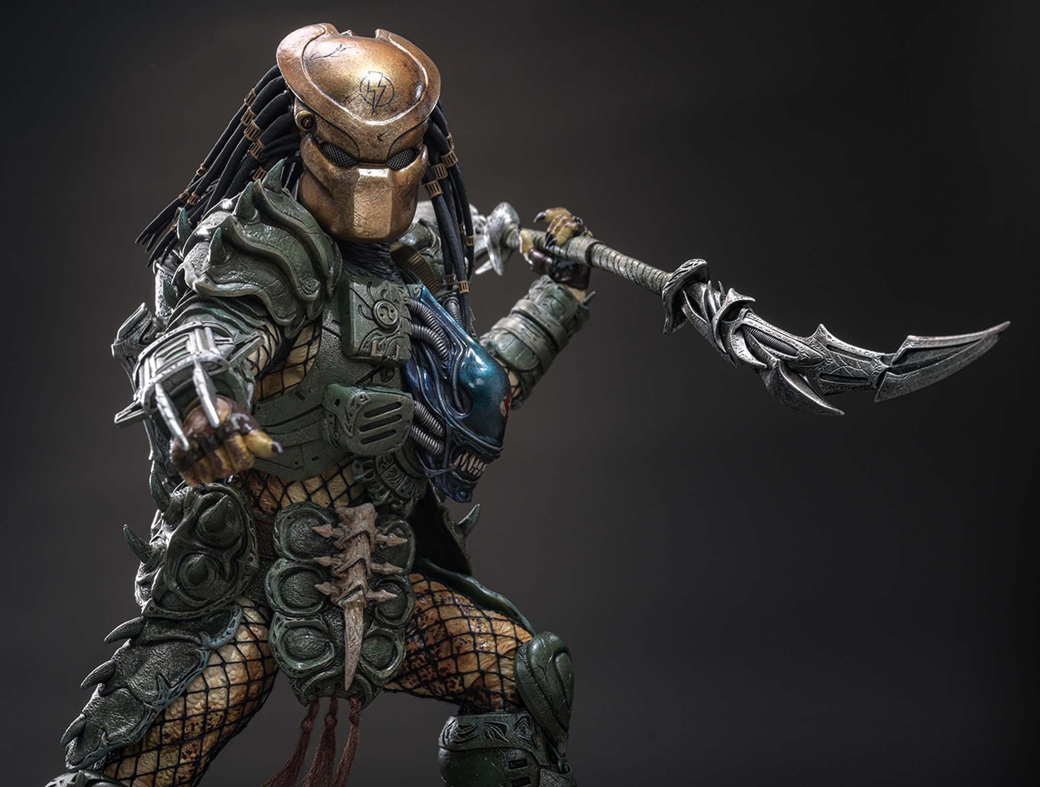 Preorder! Hot Toys CMS029B Predator 1/6th scale Broken Tusk Predator Collectible Figure (Special Edition) - Image 24