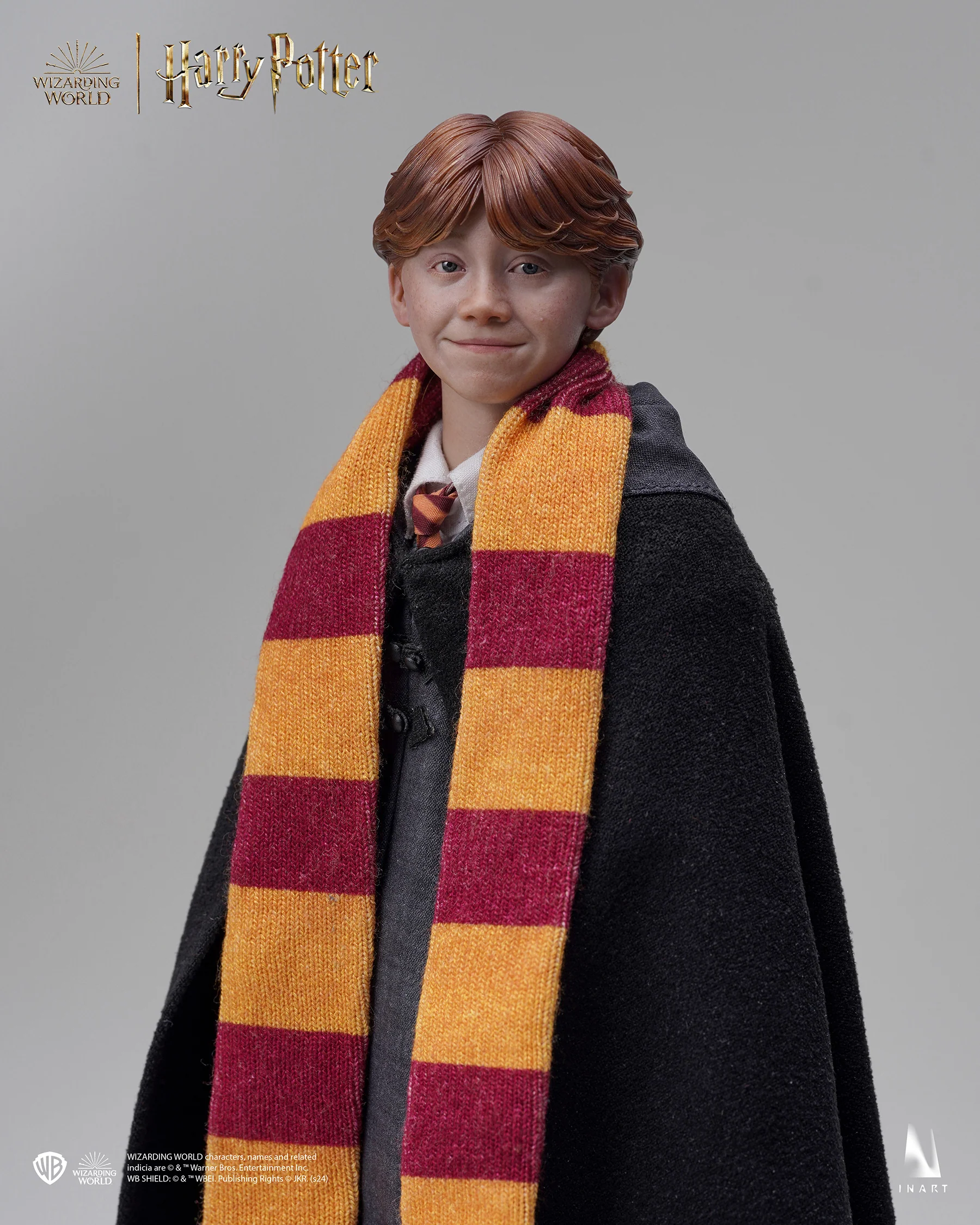 INART Harry Potter and the Philosopher's Stone - Ron Weasley 1/6 Collectible Figure Standard Edition (Sculpted hair) - Image 4