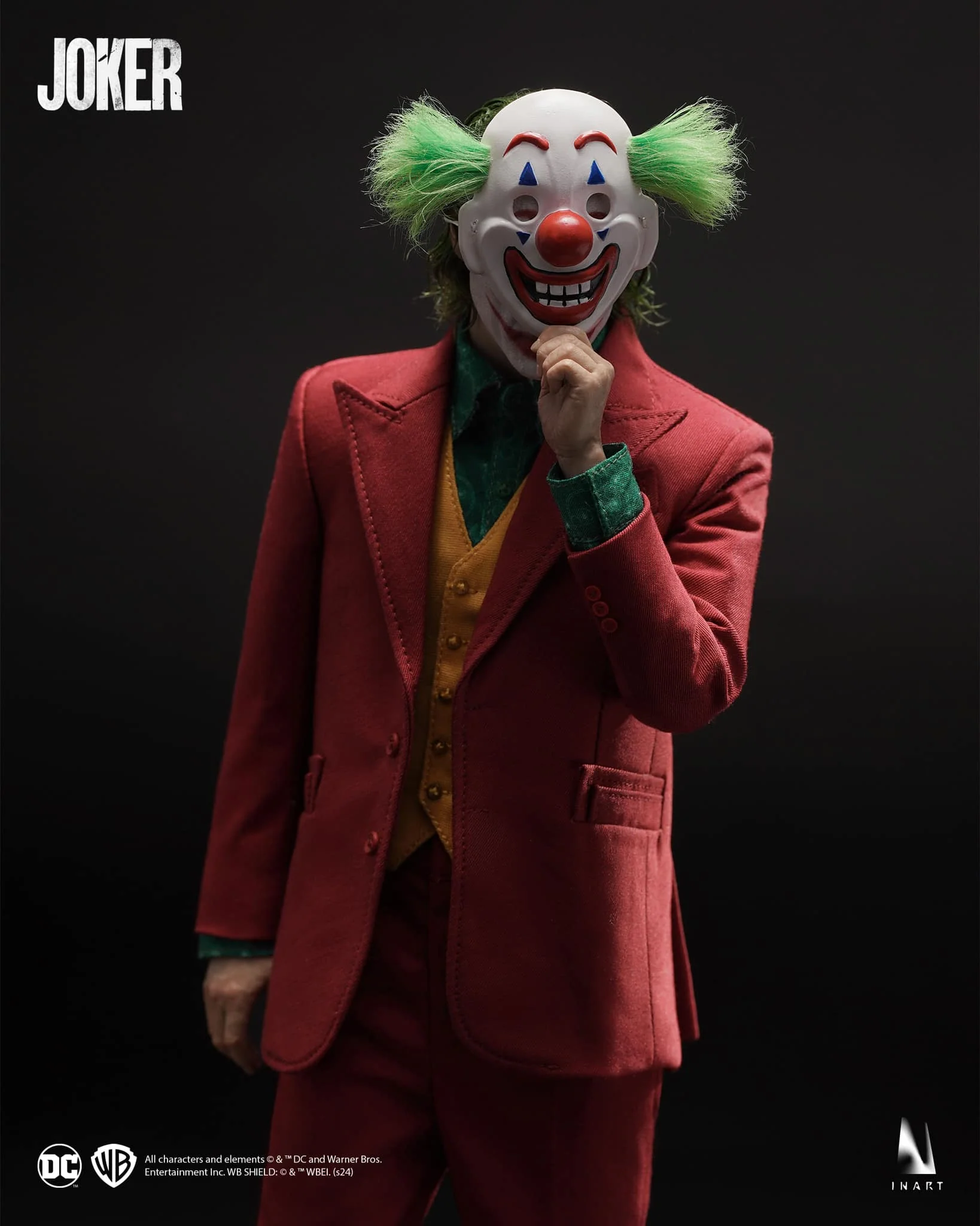 INART JOKER 2019 Joaquin Phoenix 1/6 Scale Collectible Figure Deluxe Version - Image 11