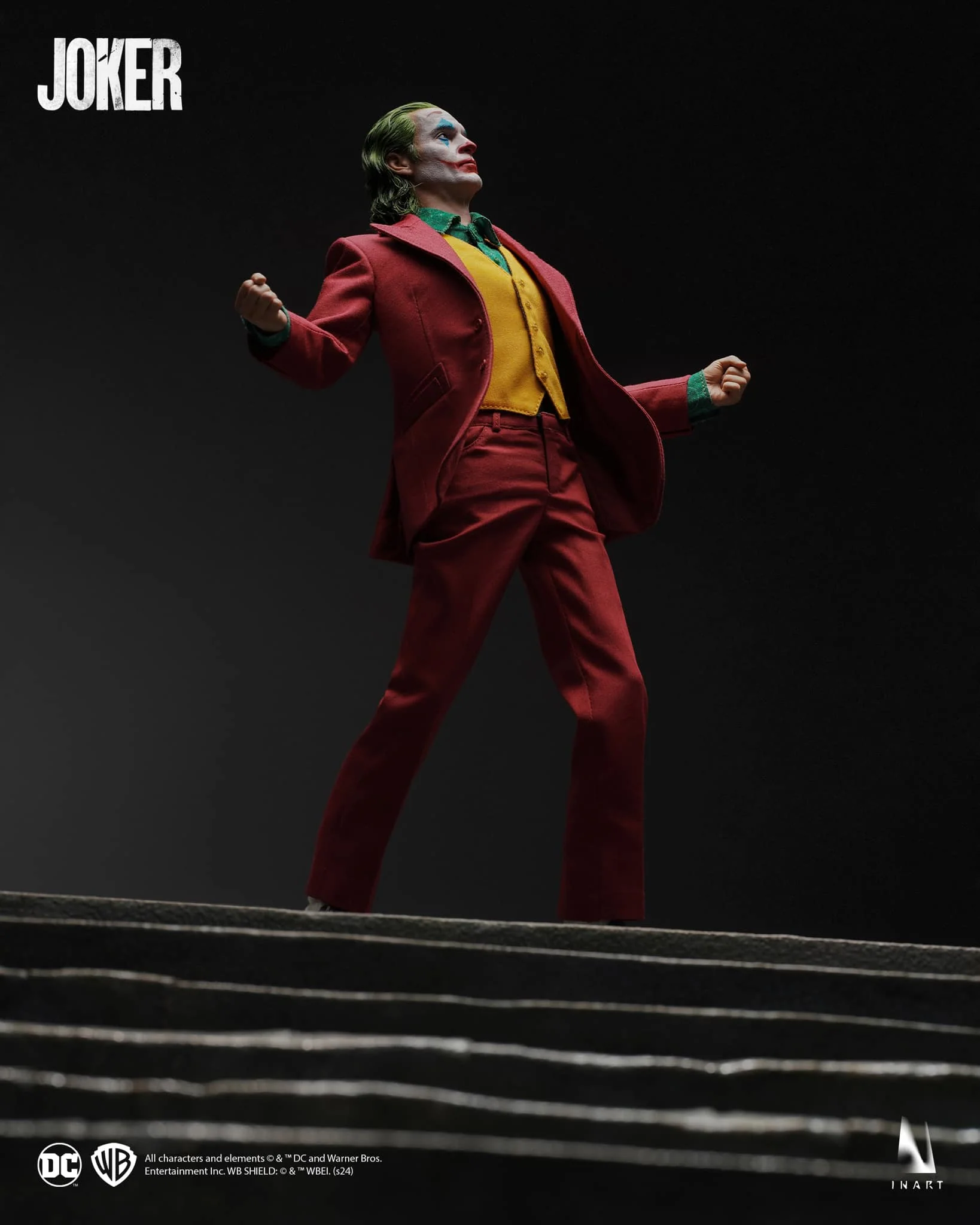 INART JOKER 2019 Joaquin Phoenix 1/6 Scale Collectible Figure Deluxe Version - Image 27
