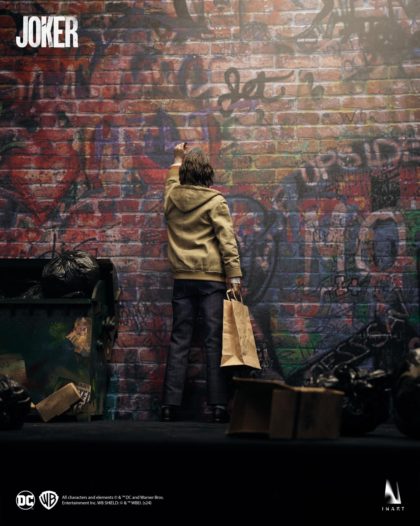 INART JOKER 2019 Joaquin Phoenix 1/6 Scale Collectible Figure Deluxe Version - Image 31