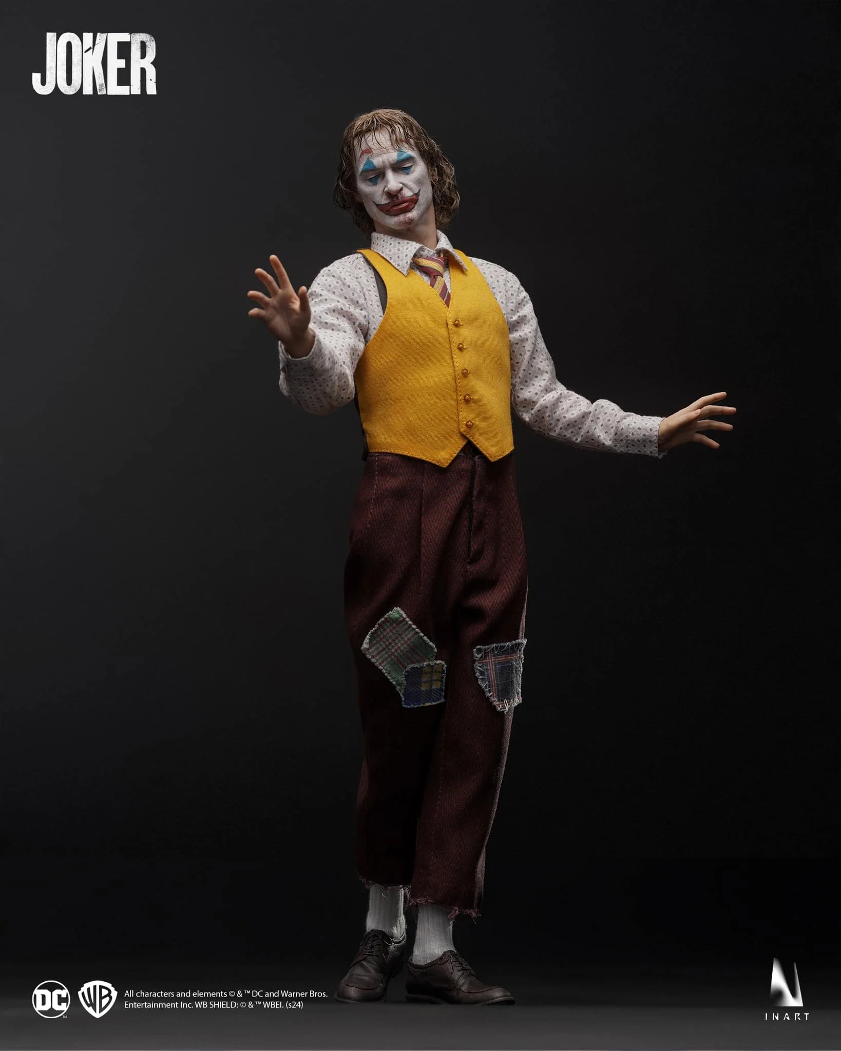 INART JOKER 2019 Joaquin Phoenix 1/6 Scale Collectible Figure Deluxe Version - Image 36