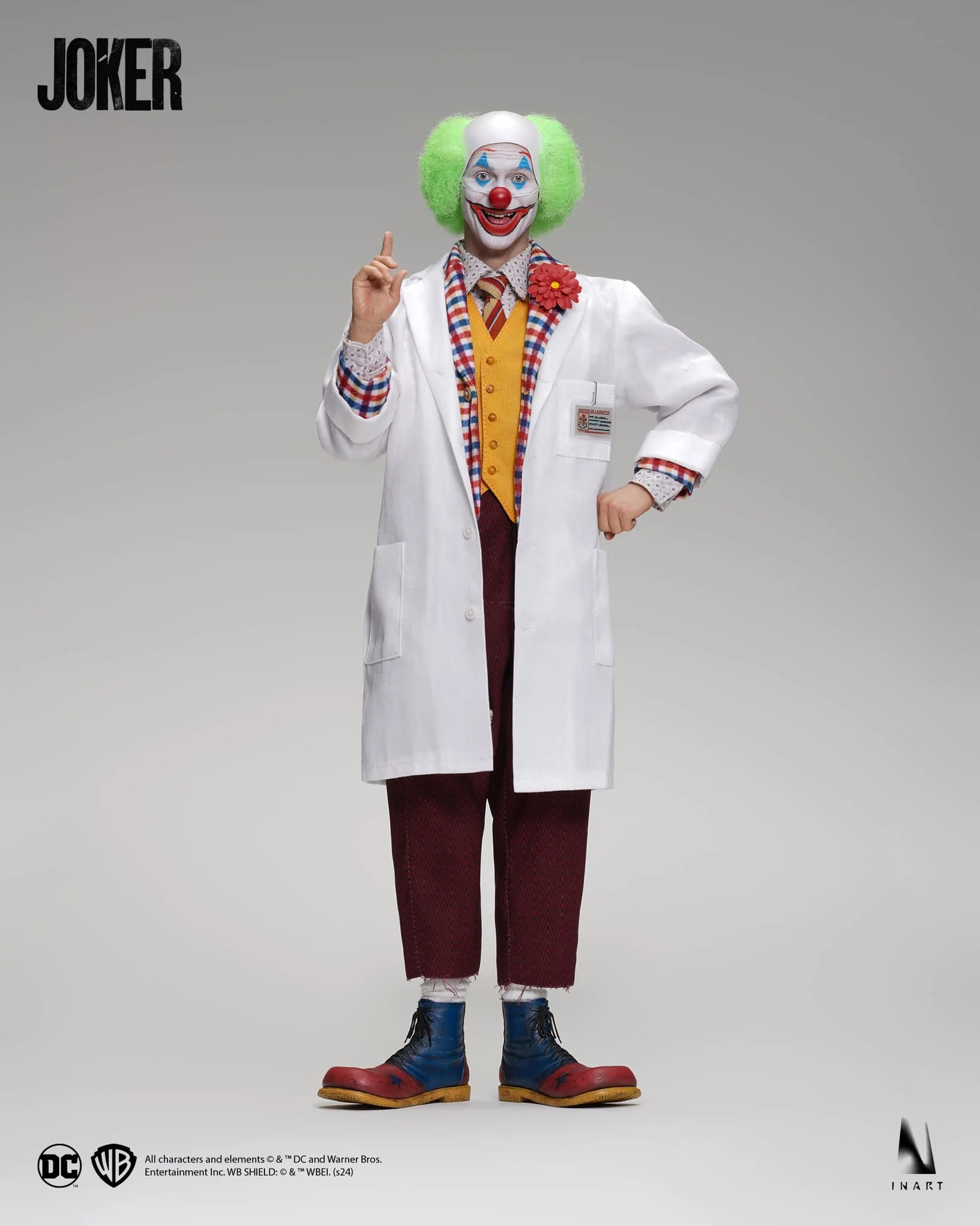 INART JOKER 2019 Joaquin Phoenix 1/6 Scale Collectible Figure Deluxe Version - Image 4