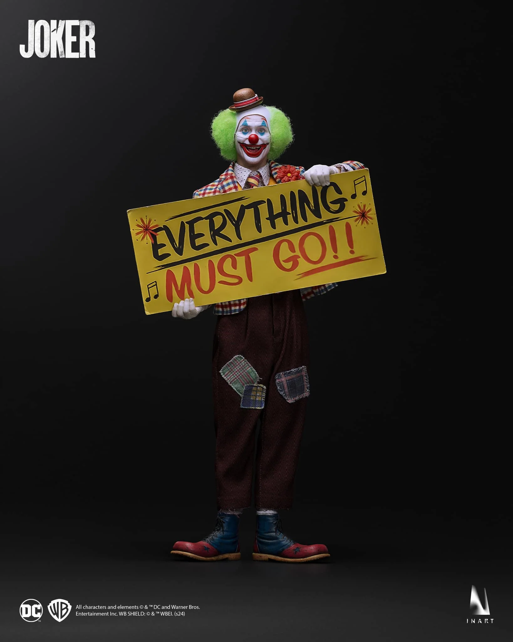 INART JOKER 2019 Joaquin Phoenix 1/6 Scale Collectible Figure Deluxe Version - Image 43