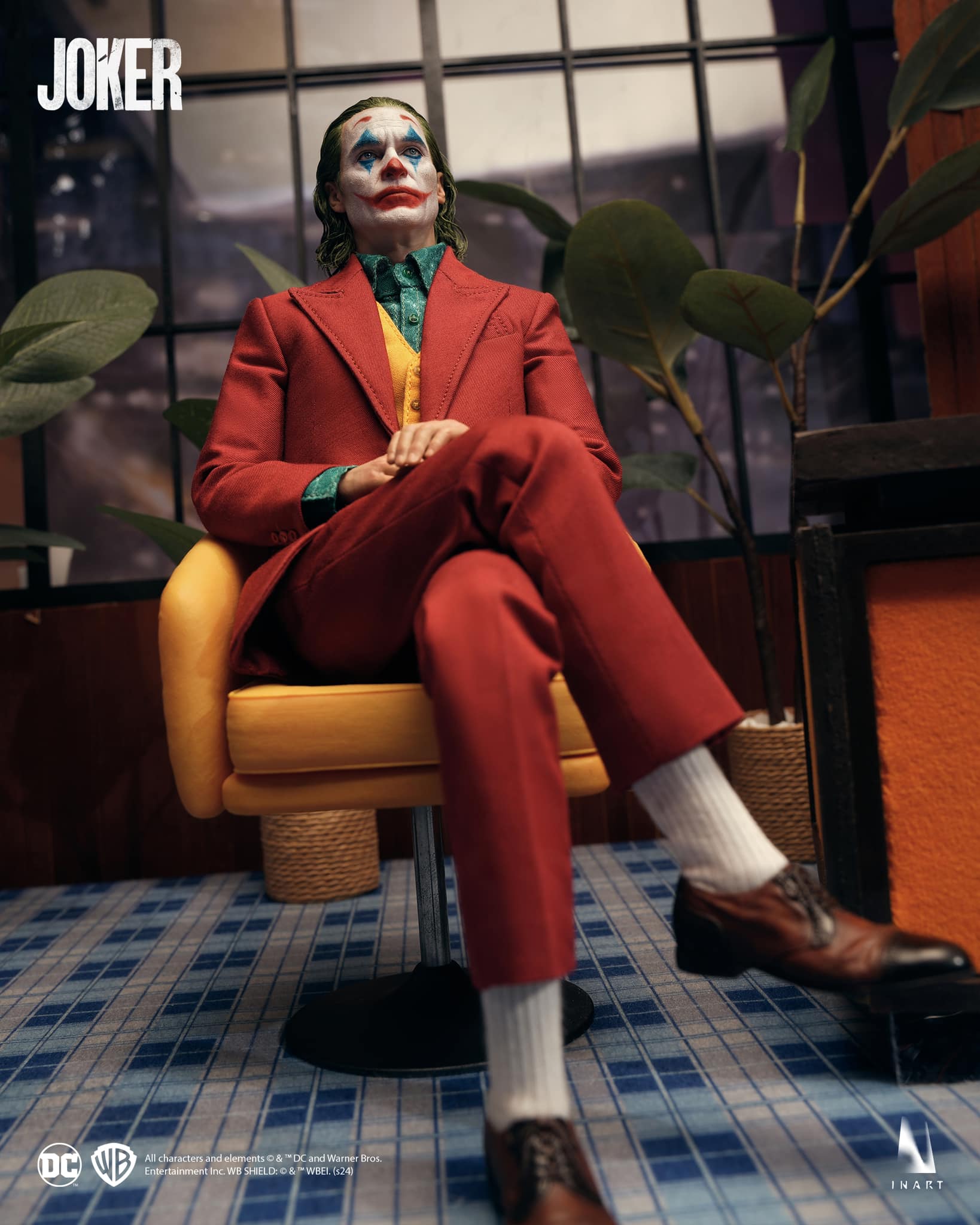 INART JOKER 2019 Joaquin Phoenix 1/6 Scale Collectible Figure Deluxe Version - Image 6