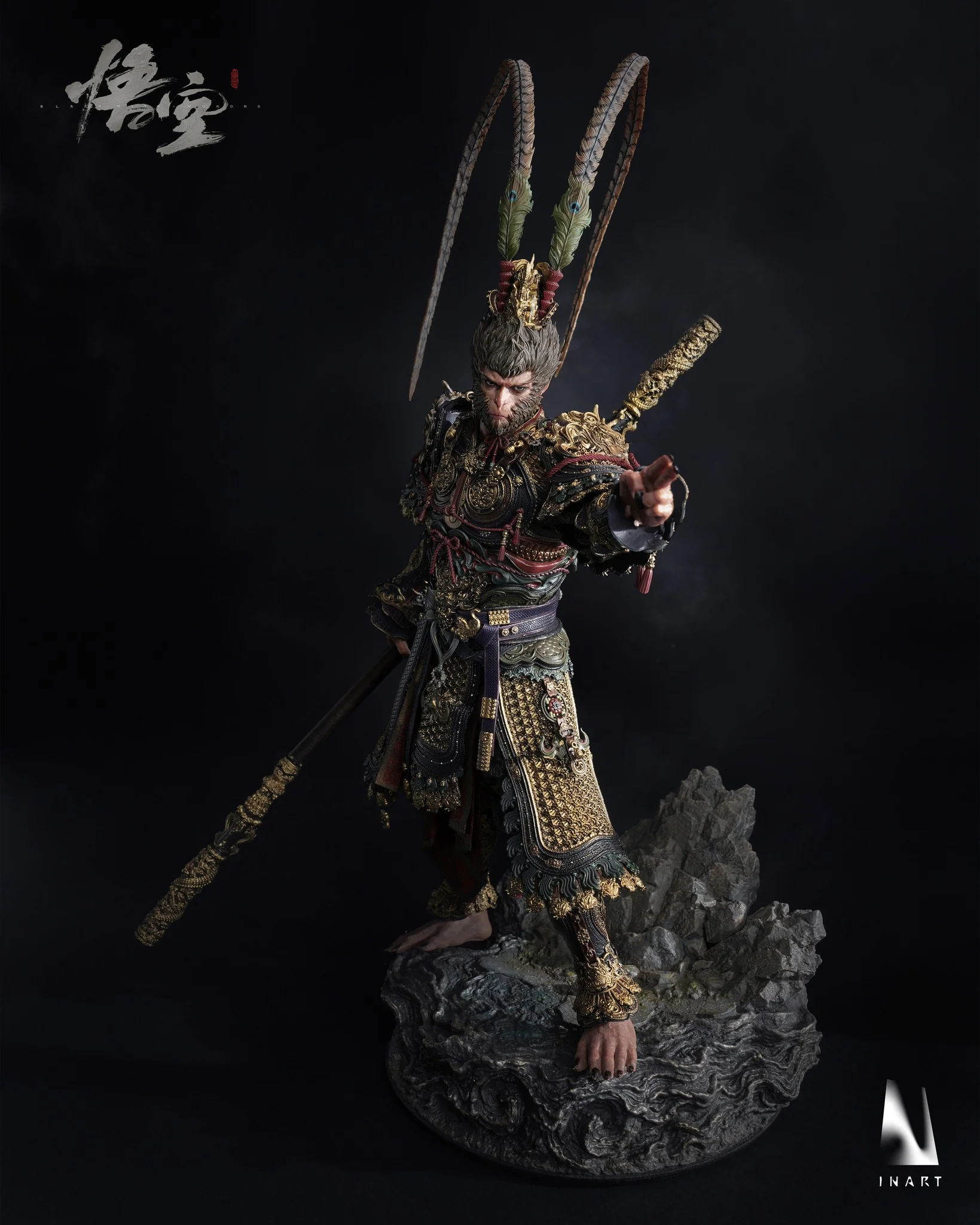 Preorder! INART The Black Myth: Wukong Great Sage Armor Set 1/6 Scale Collectible Figure - Image 5