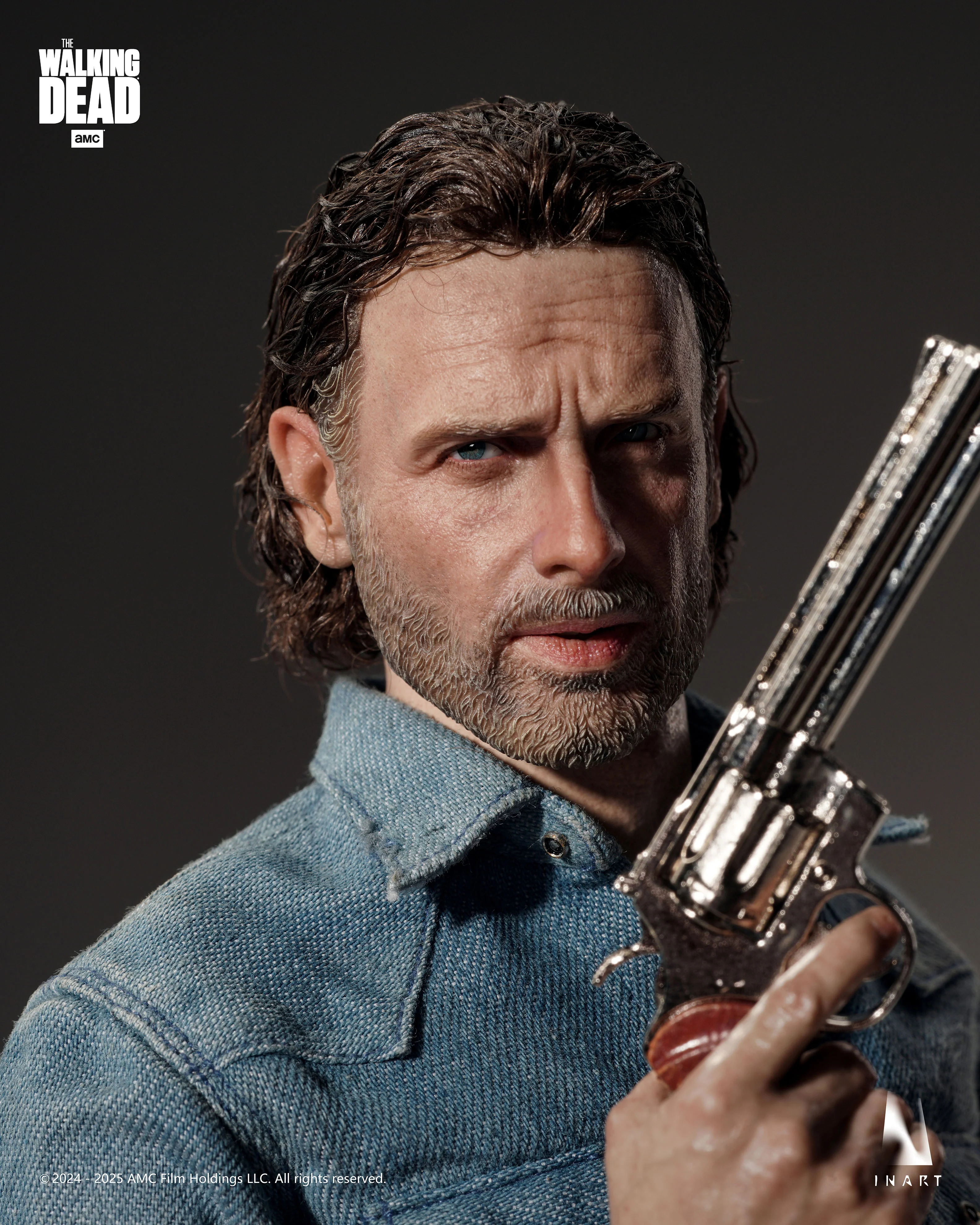 Preorder! INART The Walking Dead Season 8 Rick Grimes 1/6th Scale Collectible Figure - Image 12