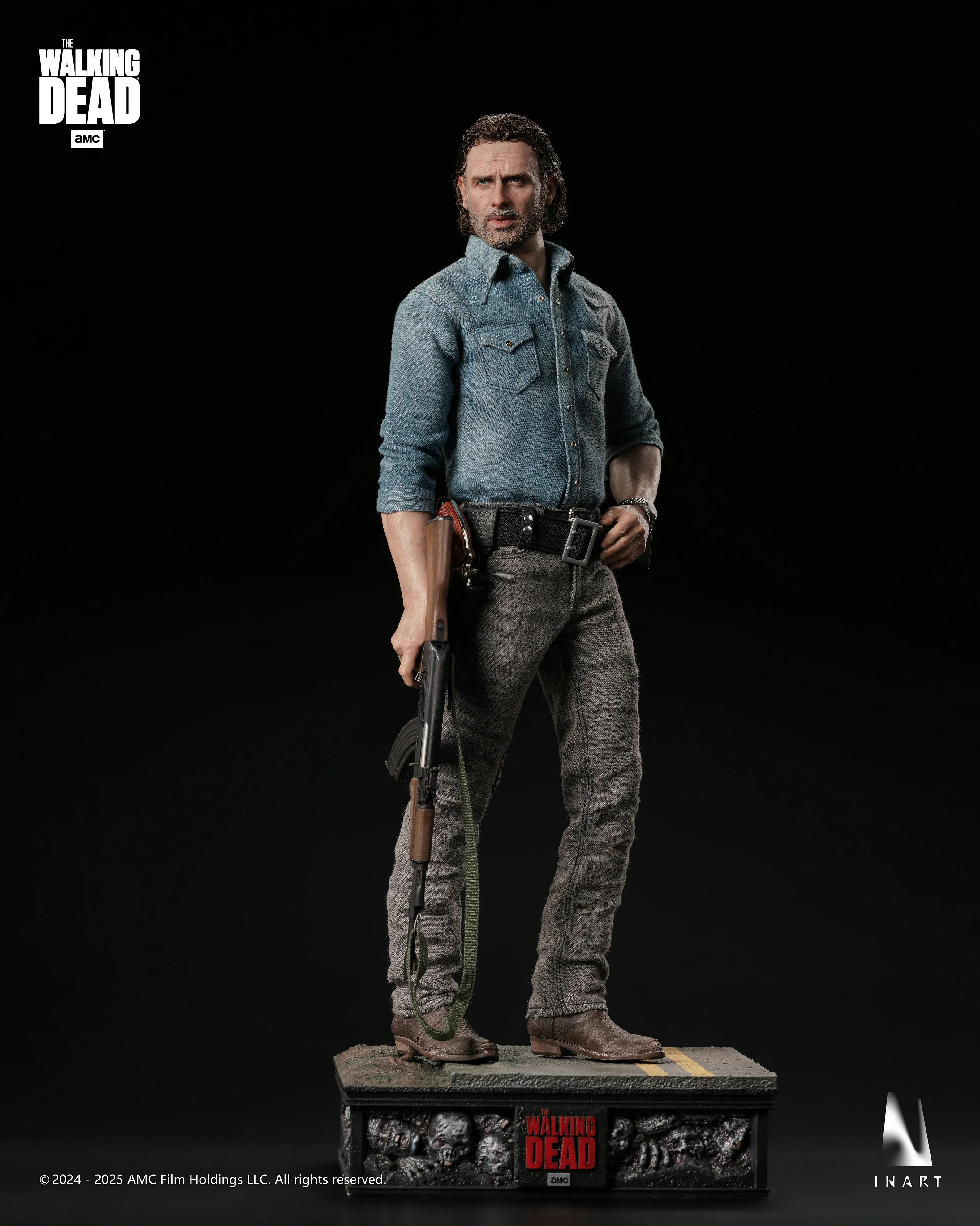 Preorder! INART The Walking Dead Season 8 Rick Grimes 1/6th Scale Collectible Figure - Image 4
