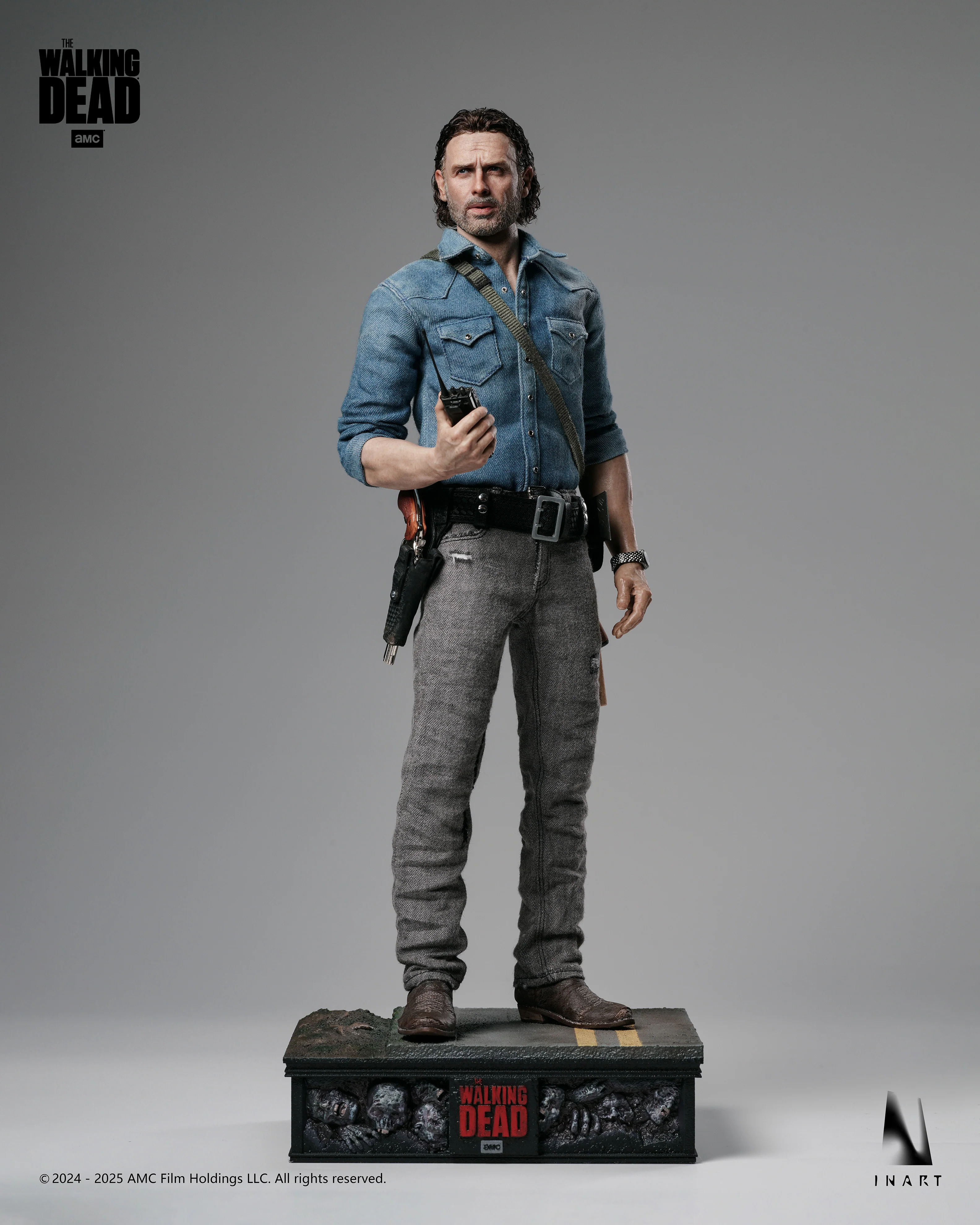 Preorder! INART The Walking Dead Season 8 Rick Grimes 1/6th Scale Collectible Figure - Image 5