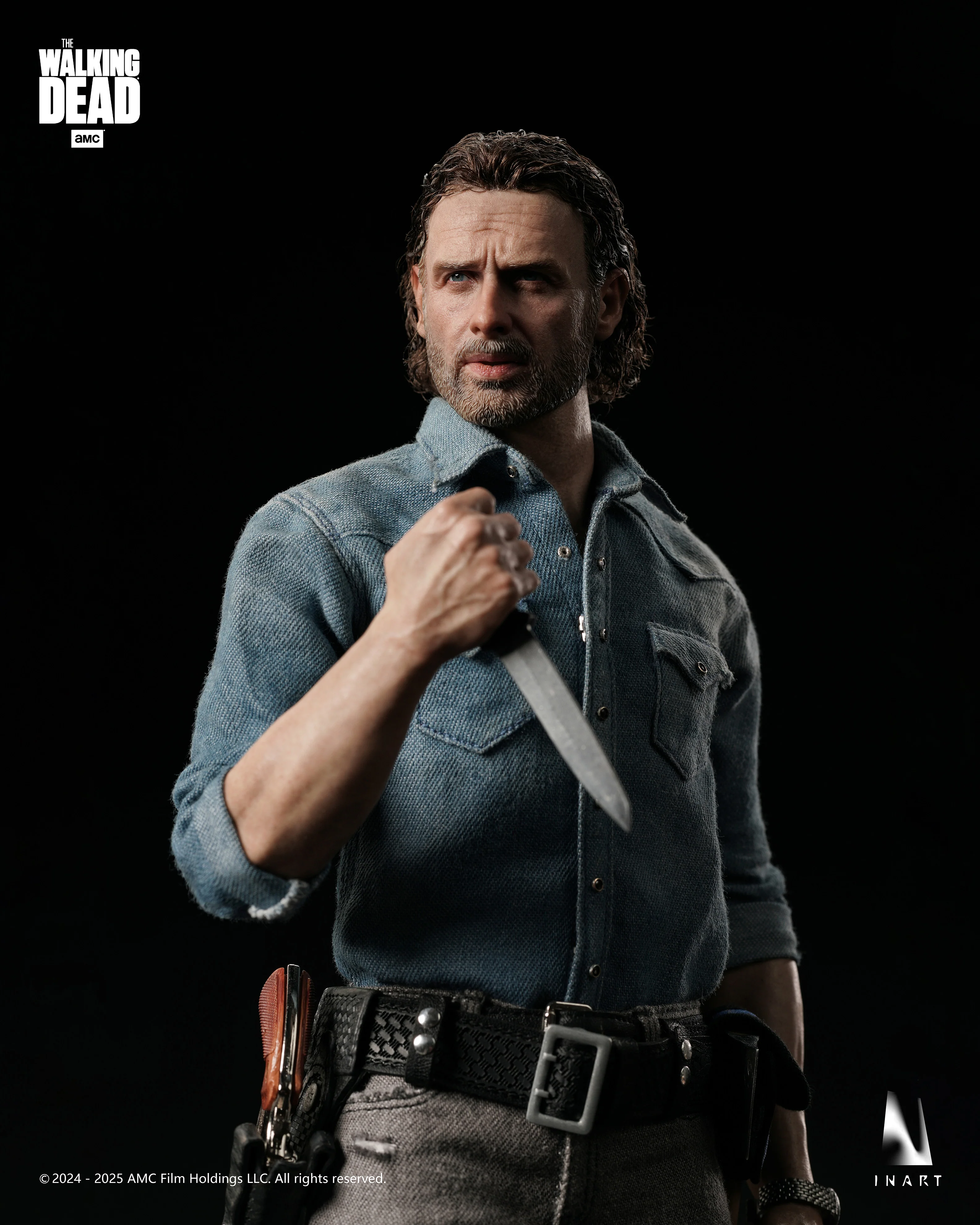 Preorder! INART The Walking Dead Season 8 Rick Grimes 1/6th Scale Collectible Figure - Image 6