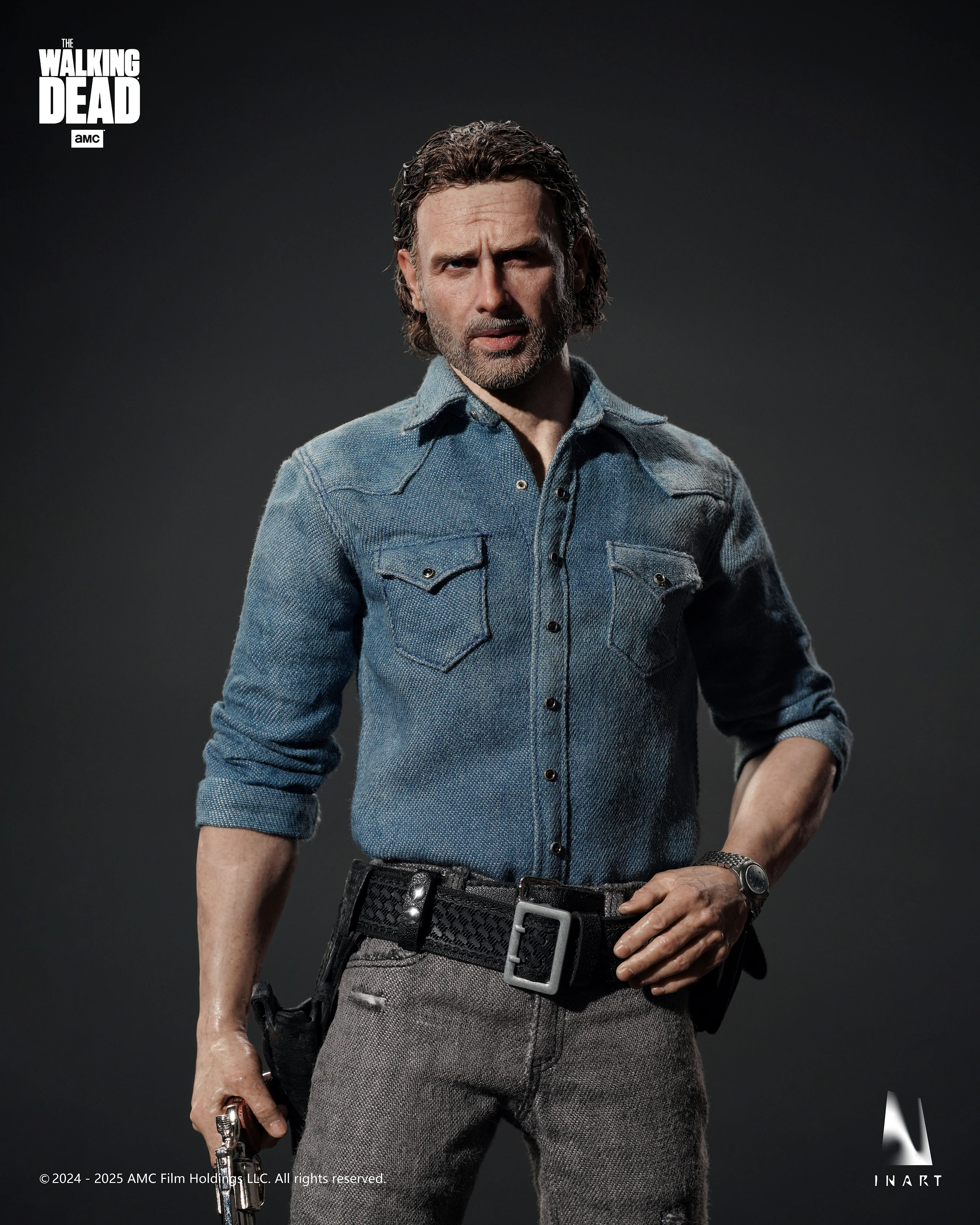 Preorder! INART The Walking Dead Season 8 Rick Grimes 1/6th Scale Collectible Figure - Image 8