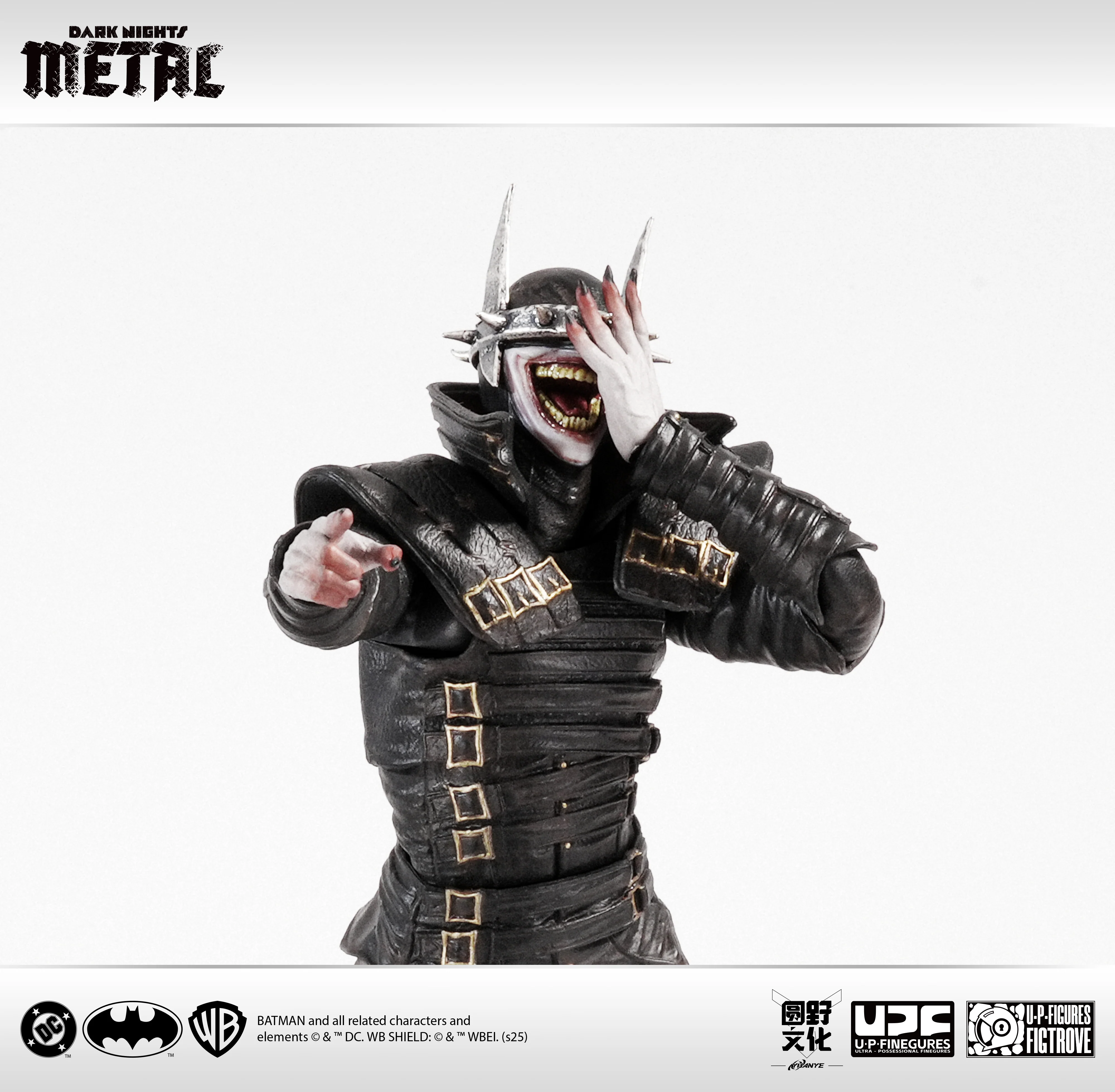 Preorder! Yuanye Culture X U-P-Finegures (LPZZ)「良品制造」The Batman Who Laughs (Dark Nights: Metal) 1/12 Scale Action Figure - Image 12