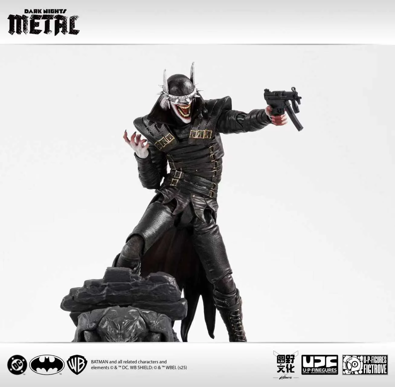 Preorder! Yuanye Culture X U-P-Finegures (LPZZ)「良品制造」The Batman Who Laughs (Dark Nights: Metal) 1/12 Scale Action Figure - Image 3