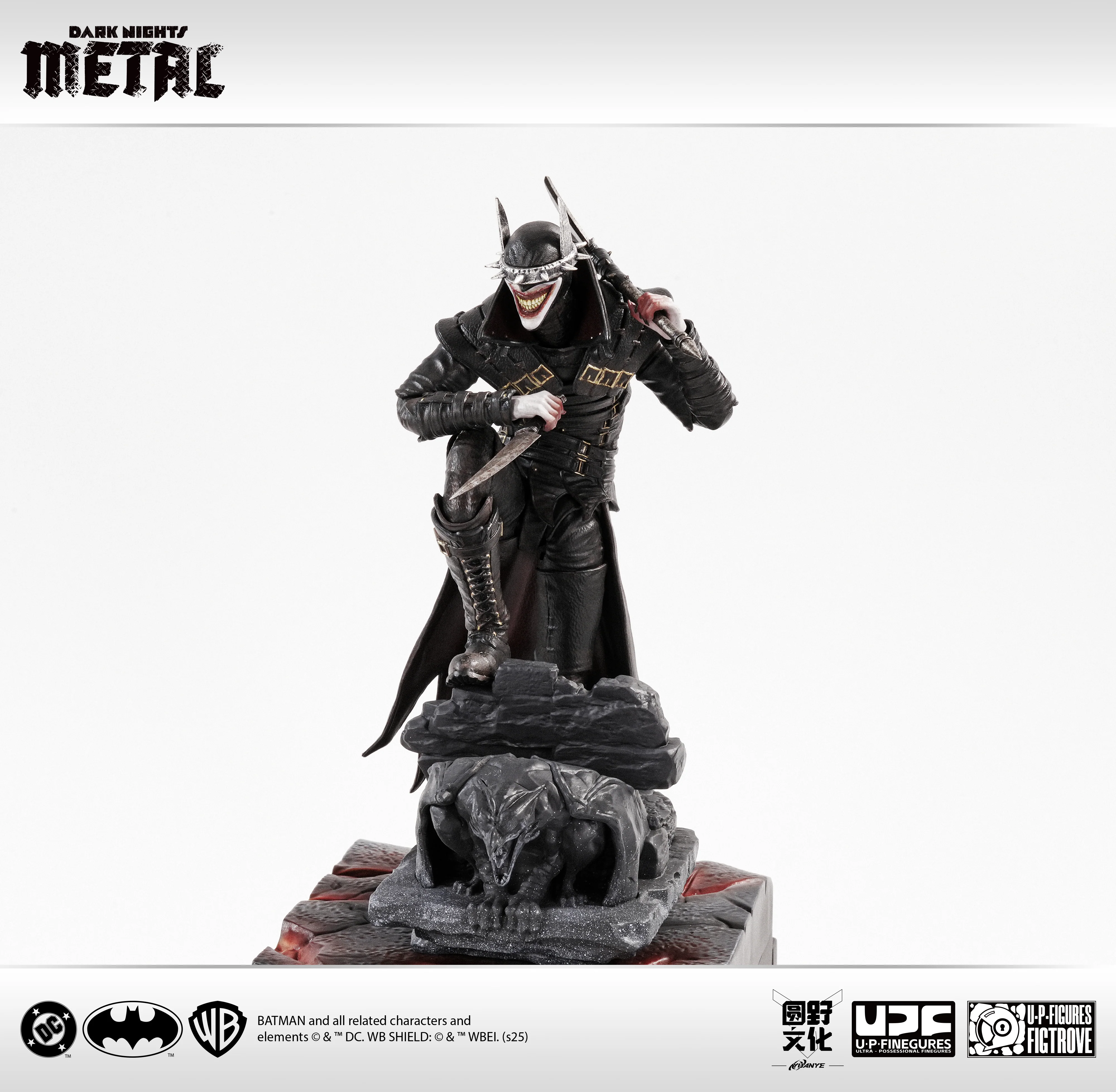 Preorder! Yuanye Culture X U-P-Finegures (LPZZ)「良品制造」The Batman Who Laughs (Dark Nights: Metal) 1/12 Scale Action Figure - Image 5