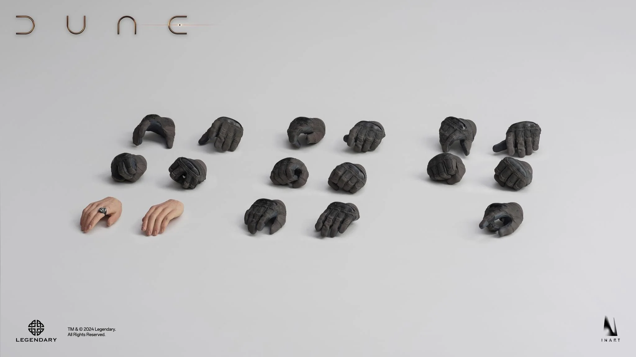 INART DUNE Paul Atreides Deluxe Edition 1/6 Collectible Figure (Rooted Hair) With Desert Mouse - Image 15